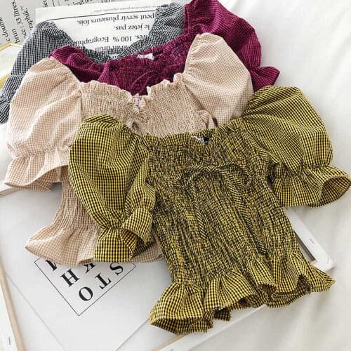 Elegant casual palid ruffled lace women blouse spring Embroidery button band collar shirt female fashion summer top lady 2021