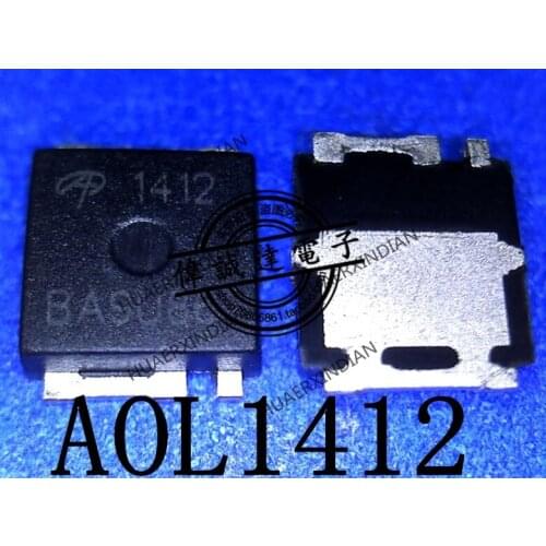 1Pieces New Original AOL1412 AO1412 1412 QFN8 In Stock Real Picture