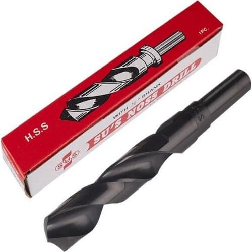 Free shipping 1pc of HSS 4241 made 1/2" shank HSS twist Drill Bit 15/16 '', for thin iron wood,PV panels,insulation panels above