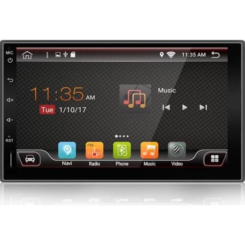 7" 2 din Universal Full Touch Android 10.0 Car Radio 4 core Capacitive multi-touch screen 2+32G android 9.0 Multimedia