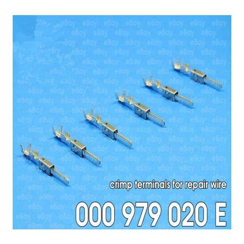 Free shipping 50/100/200/500/1000 pcs pins For Repair Wire 000979020E 000 979 020E Crimp Terminals