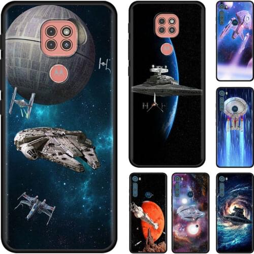 War space ship star Cover for Motorola One Fusion Hyper G9 Play G8 Power Lite G30 E6s Edge Plus G Stylus Cell Phone Case