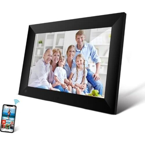 P100 WiFi Digital Picture Frame 10.1 inch Electronics Photo Frame APP Control Photos Video Touch Screen 800x1280 IPS LCD Panel