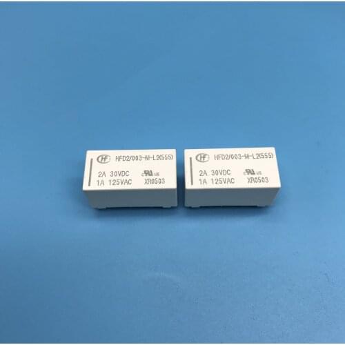 HFD2-003-M-L2 3VDC 1A 125VAC relays