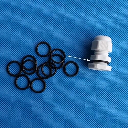 Buy 2 get 1 free 100PCS Grommet gasket connectors O type rubber seal rings PG7/PG9/PG11/PG13.5/PG16/PG19/PG21/PG25/PG29
