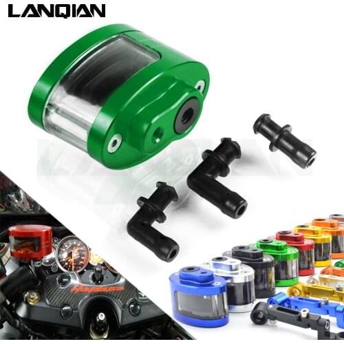 Motorcycle Front bottle Reservoir Brake Cylind Oil Fluid Cup For Kawasaki Z250 Z300 VERSYS 300X NINJA 250 300R 300 250R 125