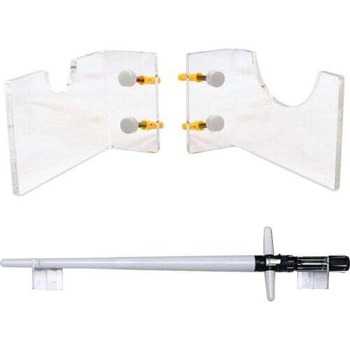 Light Saber Wall Mount Light Saber Wall Display Rack Home Collection Acrylic Lightsaber Hanger No Lightsaber