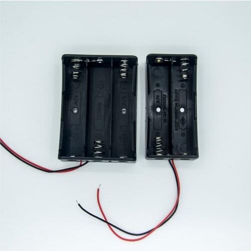 Digital battery holder case box 2 3 charging stand with thick wire electrical plugs sockets power bank 18650 AA CN(Origin)