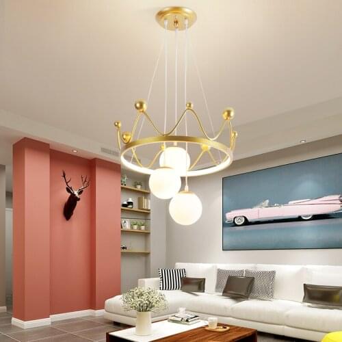 Nordic Childrens Room Pendant Lamp Creative Net Red led Living Room Lighting Personality Dining Room Pendant Light Bedroom Lamp