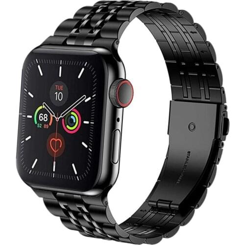 For Apple Watch SE 6 band 44mm 40mm Stainless Steel Strap For iWatch 5 4 Bands Applewatch 3 42mm 38mm Bracelet Metal 2021