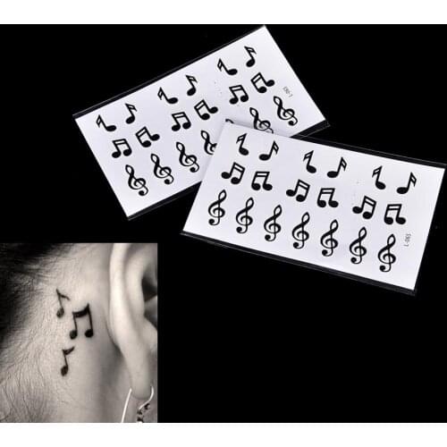 New Removable Waterproof Temporary Tattoo Sticke Tattoo Body Art Women Fake Tattoo Stickers