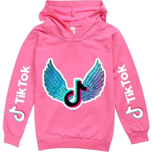 TIK TOK Summer Children Clothing Cartoon Baby Boys Clothes Funny Cotton Tees Kids Hoodies for Teen Girls