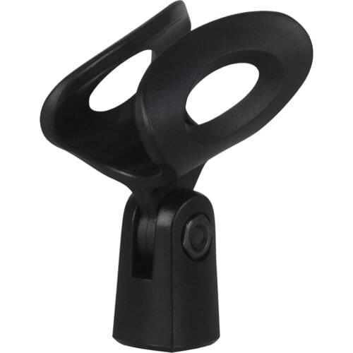 Universal Condenser Microphone Mic Clip Adapter for 26-30mm Mic for Broadcast Podcast
