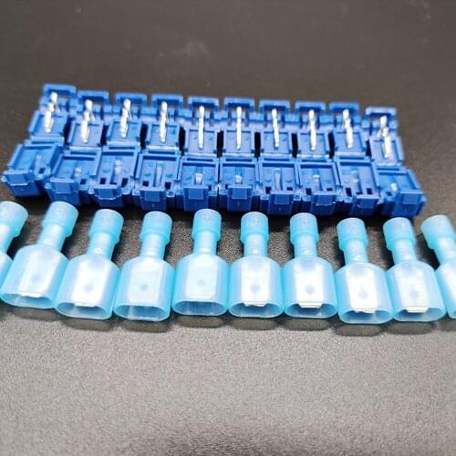 20Pcs(10set) Quick Electrical Cable Connectors Snap Splice Lock Wire Terminal Crimp Car Connector Waterproof Electric Terminals
