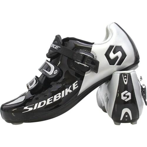 SIDEBIKE Men Women Lightweight Road Bike Shoes Outdoor Sports Self-Locking Cycling Shoes Bicycle Racing Athletic Shoes