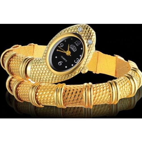 Womens Snake Watch Women Watches Luxury Gold Womens Watches Fashion Ladies Watch Clock reloj mujer montre femme