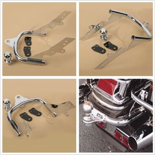 Motorcycle Chrome Trailer Hitch For Harley Touring Road King Tour Glide Electra Glide Ultra Classic Road Glide 1994-2008