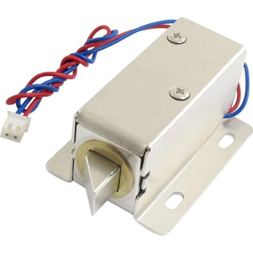 IMC Hot 2015 Hot And New0837L DC 12V 8W Open Frame Type Solenoid for Electric Door Lock