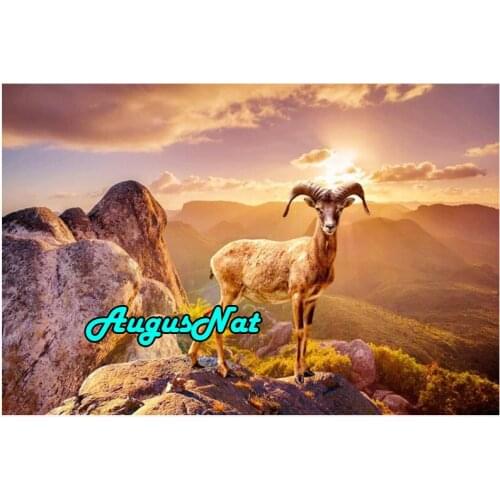 Sun diamond painting goat daimond embroidery full buke diamond dotz gemstone picture oil paint by number crystal sticker decor