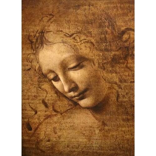 DIY Painting By Number Religious woman Drawing On Canvas Gift Pictures By Numbers Figure Kits Hand Painted Paintings Art Home De