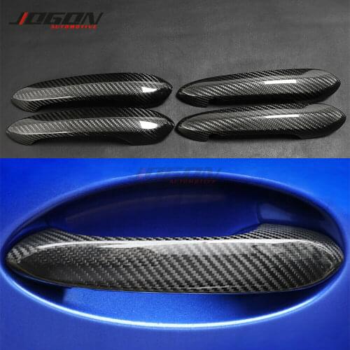 Dry Carbon Fiber Car Door Handle Cover Trim For BMW 3 Series G20 8 Series G14 G15 G16 X3 G01 X4 G02 X5 G05 X6 G06 X7 G07 F90 M8