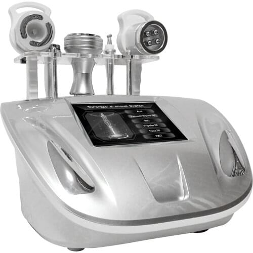 Desktop Ultrasonic Fat Loss Instrument 5 in 1 Fat Blasting Shaper Body Slimming With Cavitation Head Slimming Beauty Device