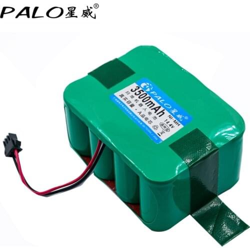 PALO 14.4V Ni-MH 3500mAh Vacuum Sweeping Robot High Quality Rechargeable Battery Pack For KV8/510B/S350 CleannaXR210 Series etc