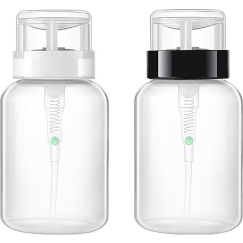 200 ML Cosmetic Refillable Bottles Nail Polish Remover Transparent Bottle Cleaning Liquid Containers Spray Bottles Makeup Tools