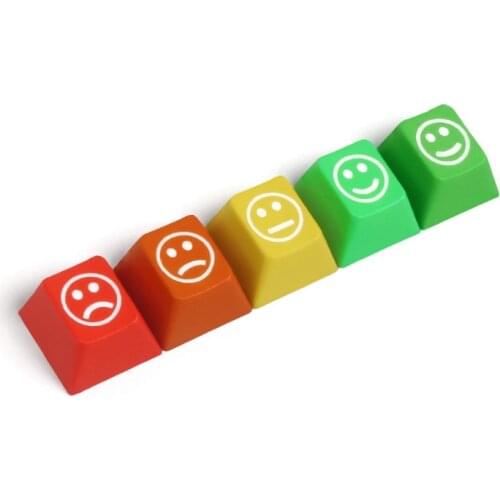 Artisan keycap cherry profile R4 keycaps for mechanical keyboard DIY PBT keycap laughter