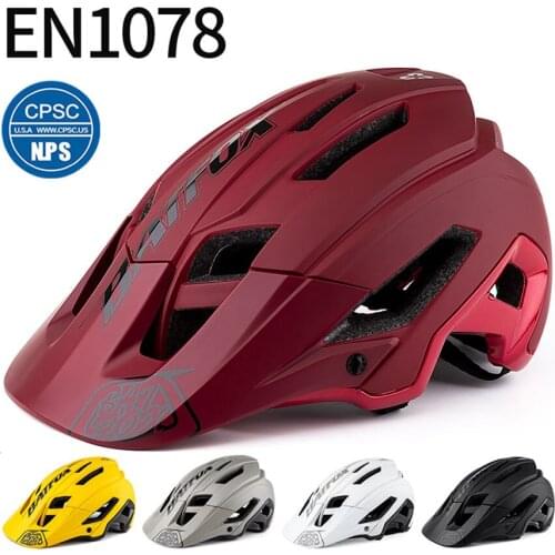 BATFOX MTB Cycling Helmet Racing Road In-mold CE Riding Bicycle Helmet Safety Sports Comfortable Lightweight BMX TT Bike Helmet