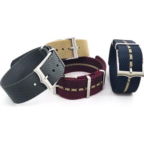 Premium-grade Nato Zulu Watch Strap 20mm 22mm Replacement Nylon Watch Strap For Tudor Nato Strap Watch Band with Tool Spring Bar