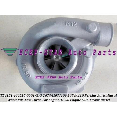 TB4131 466828 466828-0001 466828-0002 466828-0003 2674A107 2674A109 2674A110 Turbo Turbocharger For Perkin Agricultural T6.60