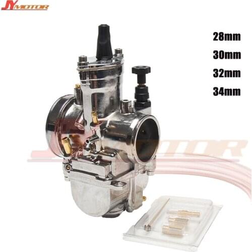 Universal 28 30 32 34mm PWK Carburetor for 85 100 125 150 175 250 300cc Motorcycle Scooter UTV ATV Dirt bike MX CUB