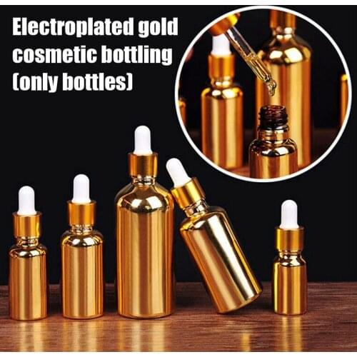 High Quality Empty Glass Essential Oil Bottle Portable Liquid Container for Travel