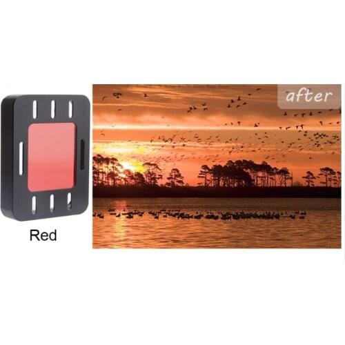 Diving Lens Protector Filter Cover for Sony MPK-UWH1 HDR-AS50 HDR AS50R AS300 AS300R X3000 FDR-X3000R（Please specify the color