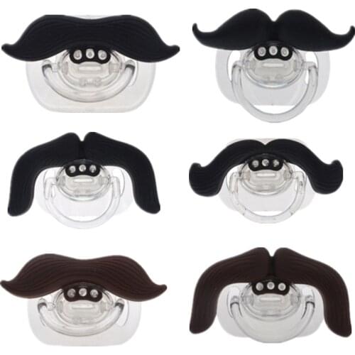 1pc Funny Baby Pacifier Silicone Funny Pacifiers Dummy Nipple Teethers Infant Toddler Feeding Soother Joke Baby Nipple Pacifier