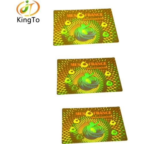 2D/3D high definition laser hologram security holographic adhesive sticker