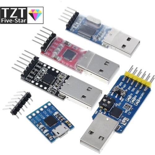 CP2102 USB 2.0 to UART TTL 5PIN Connector Module Serial Converter STC Replace FT232 CH340 PL2303 CP2102 MICRO USB for aduino