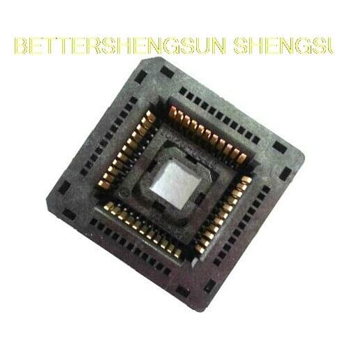 Free shipping IC120-0524-307 PLCC52 programming a burning adapter IC test