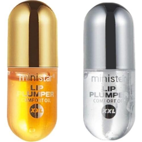 Ministar Ginger Peppermint Capsules Lip Enlargement Big Mouth Lip Gloss Set Moisturizing and Enlarging Lip Oil Lip Glaze