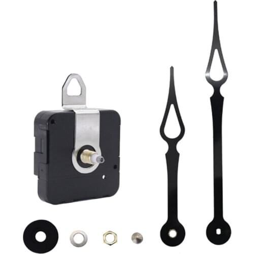 High Torque DIY Silent Large Wall Clock Quartz Movement Mechanism Hands Repair Tool Parts Kit Replacement Set