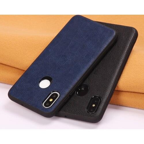 Phone Case For Xiaomi Mi 8 A1 A2 Lite Mix 2S 3 Max 3 Retro Oil wax skin leather Soft TPU Edge Cover For Redmi Note 5 6 Pro 6A