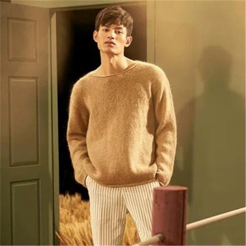 Fin Dreey Mens Wool Sweaters