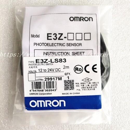E3Z-L61 E3Z-L81 E3Z-LS86 LS88 LS83 LS86 LS66 LS63 LS68 LS81 OMRON Photoelectric Switch Sensor