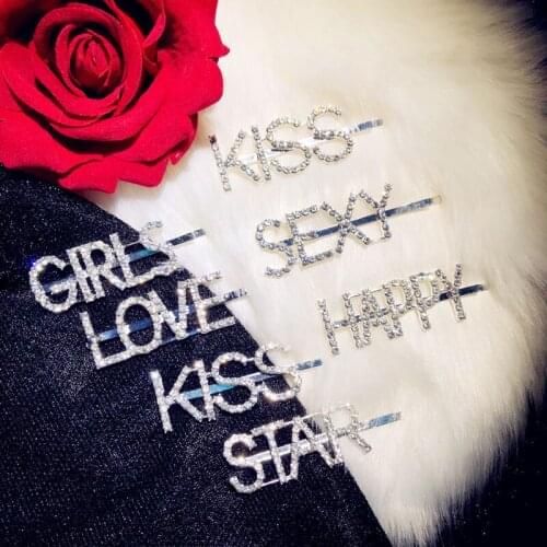 L&Zuan Brooches Letter On Clothes