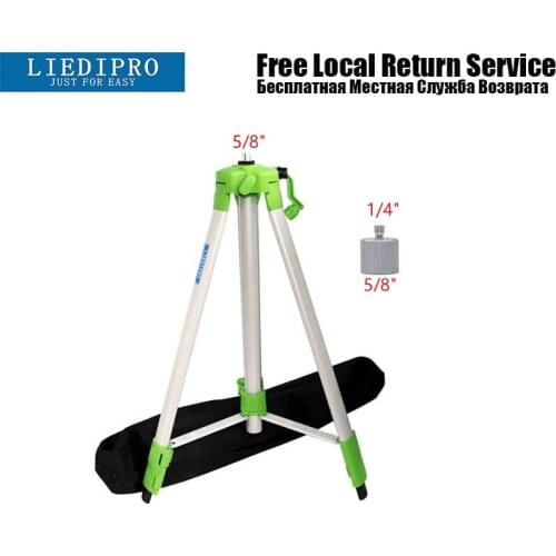 360 degree Line Laser Tripod Super Strong Laser Level Tripod for 1/4 and 5/8 Adapter Laser Holder Metal Aluminum Tripod