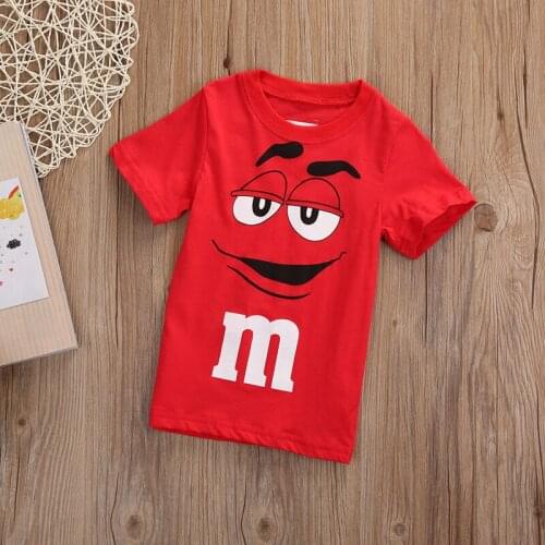 Fashion Cool Boy T-Shirt 2Y-7Y Cartoon Tee Kids Boy Short Sleeve Cotton T-shirt Tops Blouse 2 3 4 5 6 7 Years