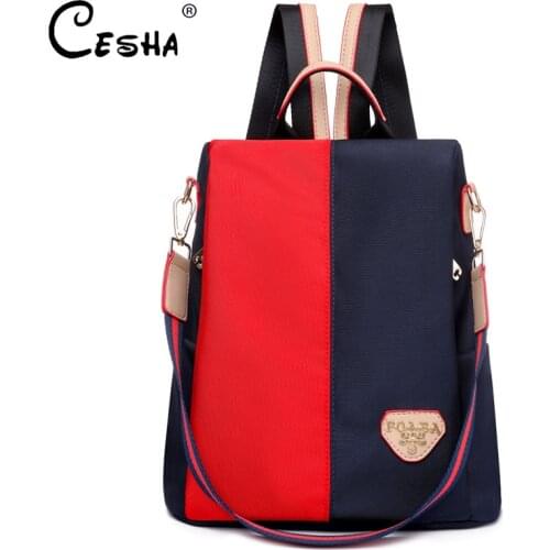 Fashion Anti Theft Design Women Backpack High Quality Durable Fabric Girls School Backpack Pretty Style Womens Travel Backpack