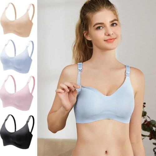 Maternity Underwear Nursing Bra Wireless Breastfeeding Bras No Trace Sport Vest Pregnacy Women Underwear Clothes Soutien Gorge