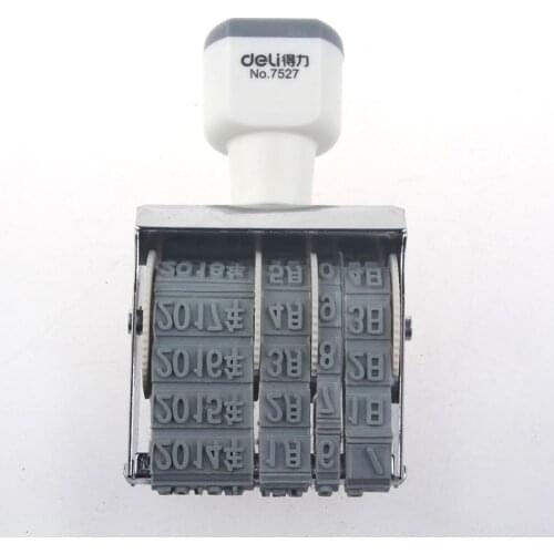 7527 date printing 5mm date printing date seal adjustable seal classroom supplies lab equipment